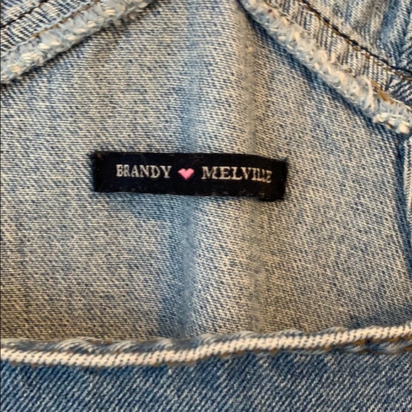 Brandy Melville Denim Jean Overall Dress - Picture 4 of 8